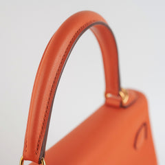 Hermes Kelly 28 Evercolor Feu X Stamp (2016)