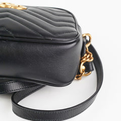 Gucci Marmont Mini Black Crossbody Bag