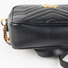 Gucci Marmont Mini Black Crossbody Bag