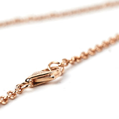 ITEM 23 - Cartier Baby Love Pink Gold Necklace 2022