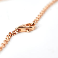 ITEM 23 - Cartier Baby Love Pink Gold Necklace 2022