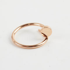 Cartier Small Model Juste Un Clou Ring Pink Gold Size 49