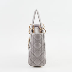 Christian Dior Small Lady Dior ABC Grey