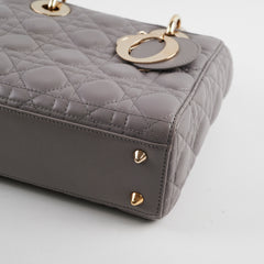 Christian Dior Small Lady Dior ABC Grey