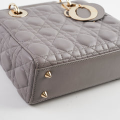 Christian Dior Small Lady Dior ABC Grey