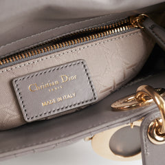 Christian Dior Small Lady Dior ABC Grey