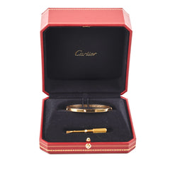 Cartier Love Size 17 Small 6 Diamond Bracelet 2021