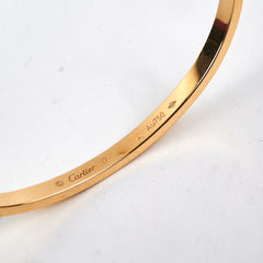 Cartier Love Size 17 Small 6 Diamond Bracelet 2021