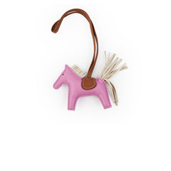 Hermes Pink Rodeo PM mauve sylvestre / craie / chai