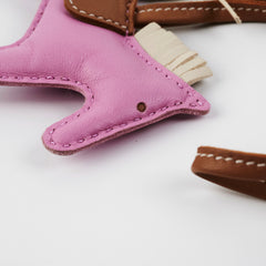 Hermes Pink Rodeo PM mauve sylvestre / craie / chai