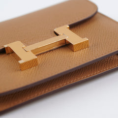 DEAL OF The Week - Hermes Constance Slim Biscuit Wallet - Z Stamp