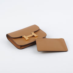 DEAL OF The Week - Hermes Constance Slim Biscuit Wallet - Z Stamp