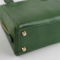 Christian Dior Green Mini Top Handle Bag