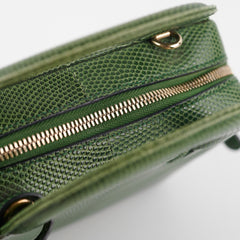 Christian Dior Green Mini Top Handle Bag