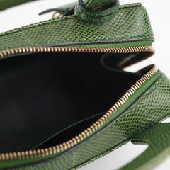 Christian Dior Green Mini Top Handle Bag