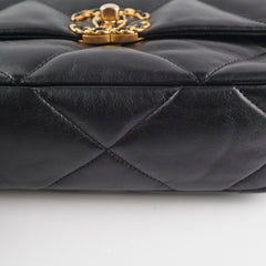 Chanel 19 Small Black