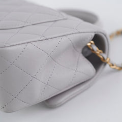 ITEM 28 - Chanel Mini Rectangular Grey Top Handle