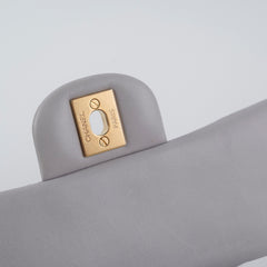 ITEM 28 - Chanel Mini Rectangular Grey Top Handle