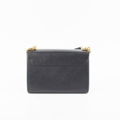18/7- Louis Vuitton Twist MM Black Bag