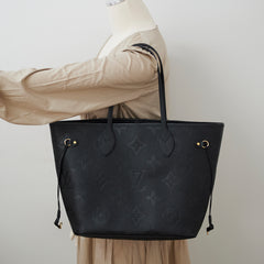 Louis Vuitton Neverfull MM Empriente Black