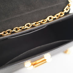 18/7- Louis Vuitton Twist MM Black Bag