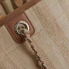 Chanel Deauville Small Beige Tote