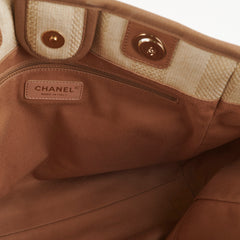 Chanel Deauville Small Beige Tote