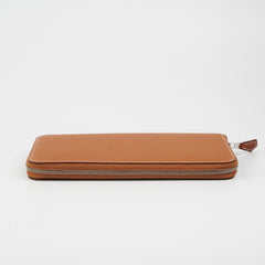 Hermes Zippy Wallet Gold Z Stamp