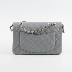Chanel Classic Small Caviar Flap Grey 29 Series