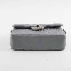 Chanel Classic Small Caviar Flap Grey 29 Series