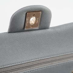 Chanel Classic Small Caviar Flap Grey 29 Series