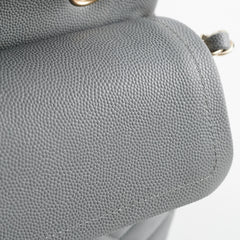 Chanel Classic Small Caviar Flap Grey 29 Series