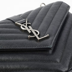 Saint Laurent Medium College Bag Black