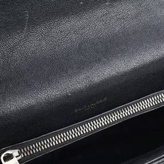 Saint Laurent Medium College Bag Black