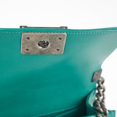 Chanel Small Turqoise Stingray Boy