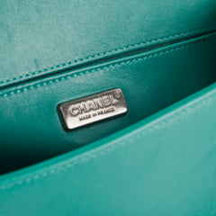 Chanel Small Turqoise Stingray Boy