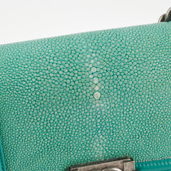 Chanel Small Turqoise Stingray Boy