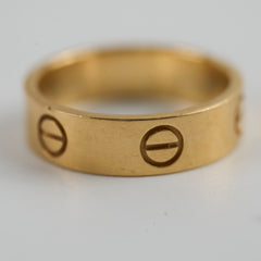 Cartier Love Ring Size 56 2022