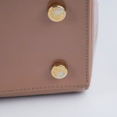 Louis Vuitton Brea Vernis Beige MM Bag