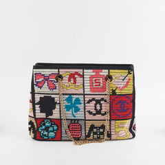 HOLD -Chanel Fabric Tote