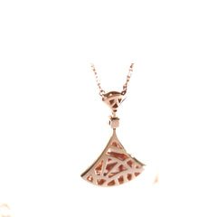 Bvlgari Diva Rose Gold Dream with Diamond Necklace