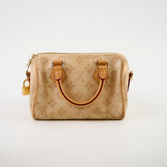 Louis Vuitton Speedy Bandoulière 20 Monogram Origine Lin Canvas Cream(2026)