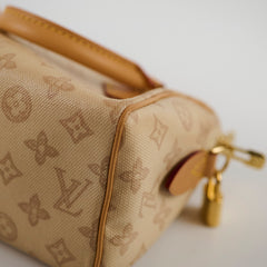 Louis Vuitton Speedy Bandoulière 20 Monogram Origine Lin Canvas Cream(2026)