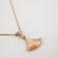 Bvlgari Diva Rose Gold Dream with Diamond Necklace
