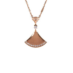 Bvlgari Diva Rose Gold Dream with Diamond Necklace
