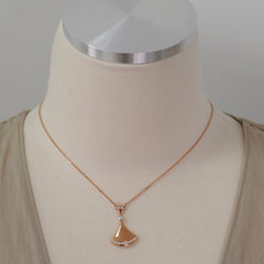 Bvlgari Diva Rose Gold Dream with Diamond Necklace