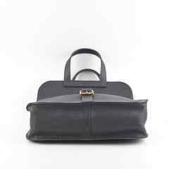 Hermes Halzan 31 Noir Bag - B Stamp 2023