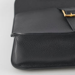 Hermes Halzan 31 Noir Bag - B Stamp 2023