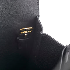 Hermes Halzan 31 Noir Bag - B Stamp 2023