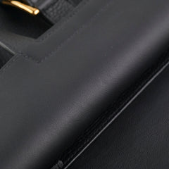 Hermes Halzan 31 Noir Bag - B Stamp 2023